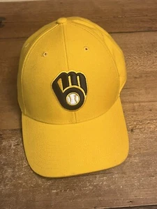 New Milwaukee Brewers 47 Brand Hat Genuine MLB Merchandise Hook And Latch Band - Picture 1 of 17