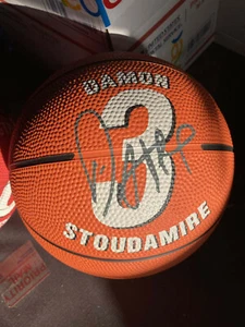 DAMON STOUDAMIRE #3 Autographed Blazers McDonald's Small basketball - Picture 1 of 2