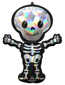HALLOWEEN IRIDESCENT HALLOWEEN FOIL BALLOON 34" ANAGRAM SHAPE - Picture 1 of 1