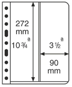 FOGLIO SERIE VARIO 2VC tasche TRASPARENTI - Imagen 1 de 1
