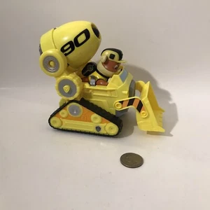 Paw Patrol Rubble RESCUE CONSTRUCTION Deluxe Vehicle Missle Shoot With Figurine - Picture 1 of 6