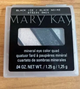 Mary Kay Mineral Eye Color Quad in BLACK ICE Eyeshadow - Picture 1 of 2