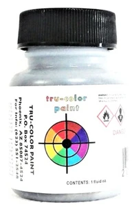 Tru-Color TCP-333 ATSF Atchison Topeka & Santa Fe Tarpan Gray 1 oz Paint Bottle - Picture 1 of 3