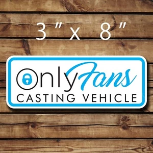 Onlyfans Car Sticker OF Vinyl Sticker Onlyfans Bumper Decal Car Decal - Picture 1 of 2