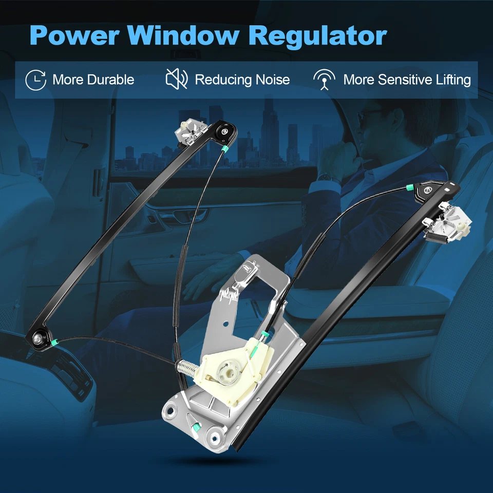 Regulador elevador ventana lado conductor delantero para BMW 525I 530I 540I M5 2001-2003 Foto 1 de 4