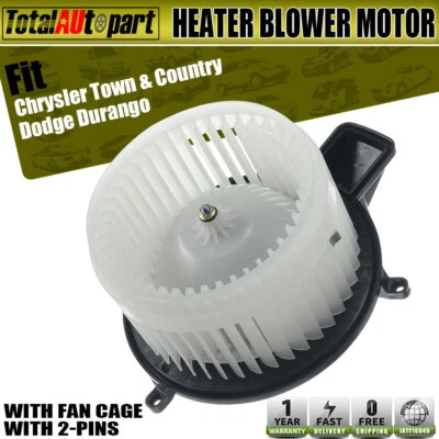 Motor de ventilador para Chrysler Town & Country 2008-2016 Jeep Grand Cherokee 2011-2019 - Imagem 1 de 4