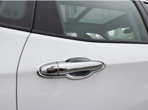 8Pcs ABS Chrome Door Bowl Cover Trim For Jeep Compass 2nd Gen 2017-2018 - Bild 1 von 5