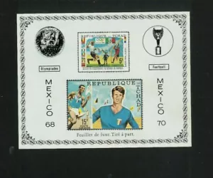 Lote de temas al por mayor. Juegos Olímpicos '68 y Fútbol '70. Souv. sin listar. Hoja. 110,00x3 - Imagen 1 de 1