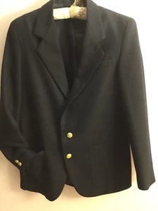 Boys ARROW Navy  Blazer Jacket Size 16 R Regular Suit with shirt and tie  - Picture 1 of 11