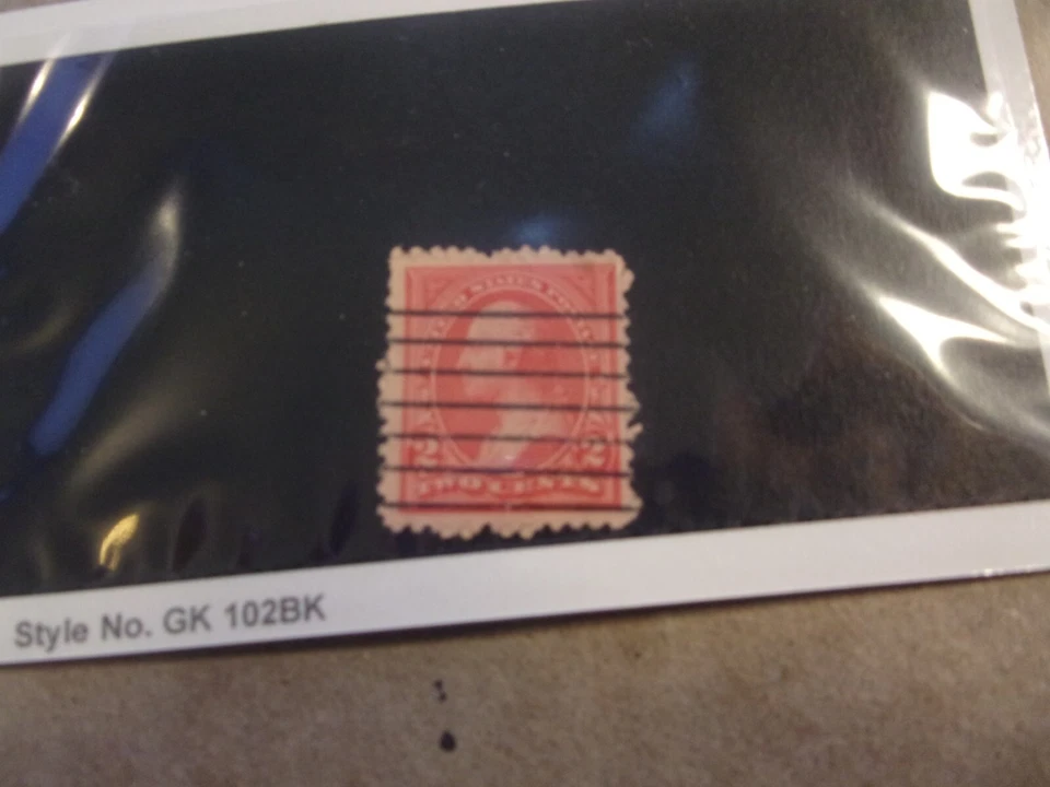 USA Used, 1894, Scott #250, 2 Cent Washington, Carmine Type 1, Perf 12, UNWMKD - Image 1 of 1