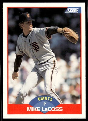 1989 Score Baseball #500-660 Pick Your Card - Image 1 of 2