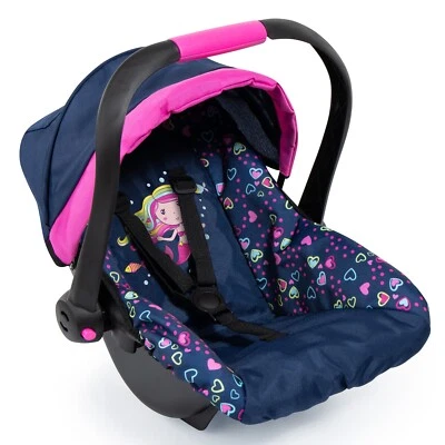 Bayer Design Puppen-Autositz mit Dach blau