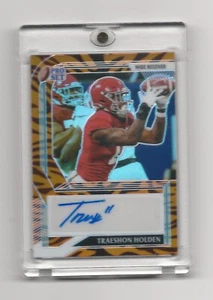 2022 Pro Set Traeshon Holden Tiger Stripes Auto #d 2/5 SP Card # PA-TH2 - Picture 1 of 2