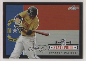 2013 Leaf Perfect Game Showcase State Pride Black Braxton Davidson #SP-BD1