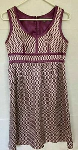 PROENZA SCHOULER SILK DRESS SLEEVELESS WOMENS SIZE 5 XS S SMALL PURPLE *Z1 - Picture 1 of 5