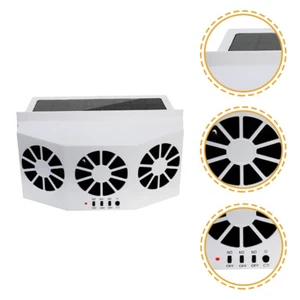 Car Ventilating Fan Ventilation Solar Window Suv for Baby Travel - Picture 1 of 11