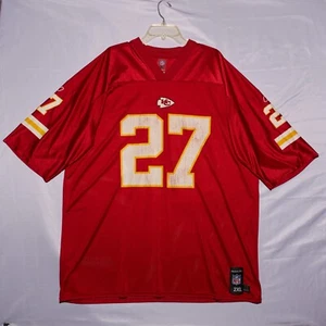 Vintage Reebok Larry Johnson #27 Kansas City Chiefs NFL Jersey Men's 2XL - Picture 1 of 14