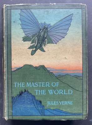 1914 1st / 1st MASTER OF THE WORLD Jules verne FREE EXPRESS WORLD - Image 1 of 4