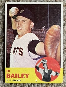 Ed Bailey - 1963 Topps # 368 - - Picture 1 of 2