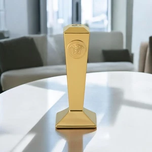 Versace Rosenthal Medusa Candelabro Oro - Cuadrado 14299-403609-25713 Porcelana - Imagen 1 de 1