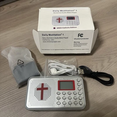 Daily Meditation 1 NRSV Catholic Edition Audio Bible Player- Electronic Bible - Image 1 of 4