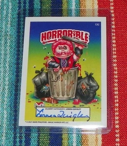 Horrorible Kids Series 6 Linnea Quigley Signed Card Auto CA2 Return Living Dead - Picture 1 of 2