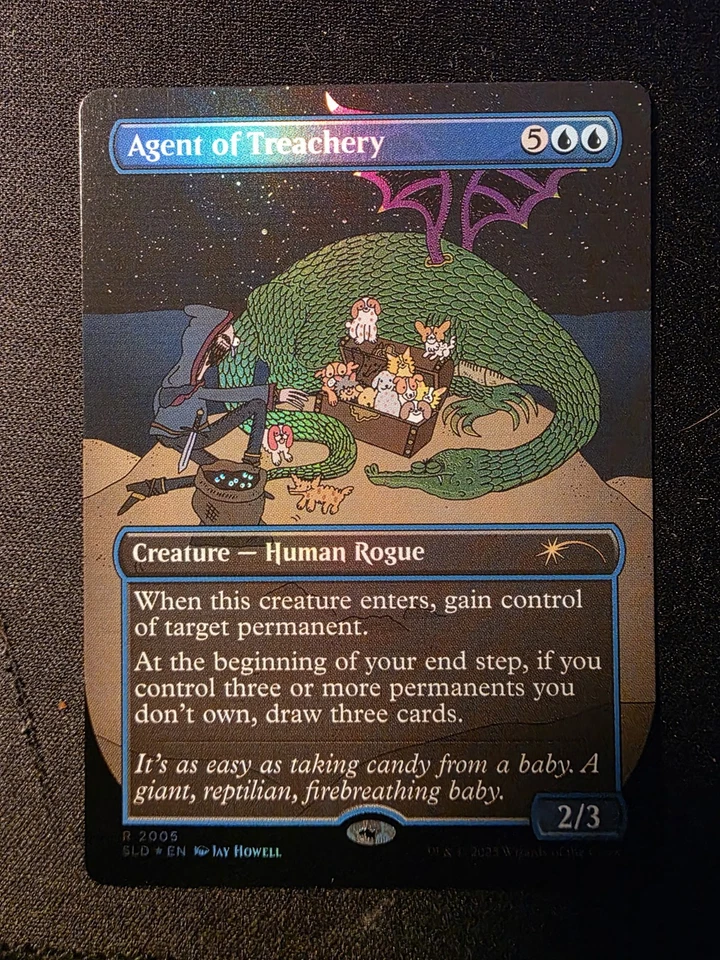 Agent of Treachery (Rainbow Foil) Secret Lair Drop Foil - Image 1 of 1