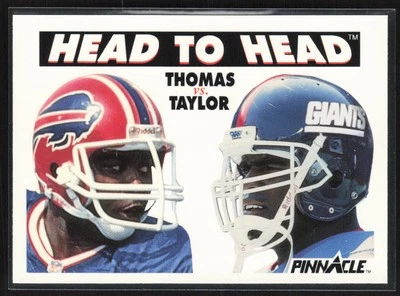 1991 Pinnacle Thurman Thomas / Lawrence Taylor #354 - Image 1 of 2