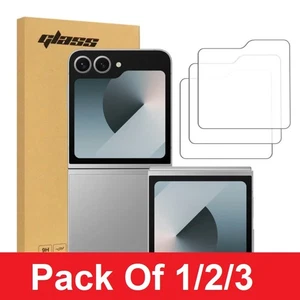 Für Samsung Galaxy Z Flip 7 Displayschutzfolie Hartglas 9h Härte - Bild 1 von 7