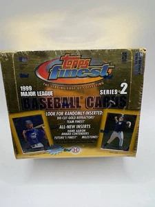 1999 Topps Finest Series 2 Baseball Box Factory Sealed - Picture 1 of 8