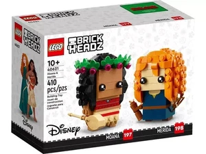 NEW Moana & Merida LEGO BrickHeadz 40621 RETIRED - Picture 1 of 5