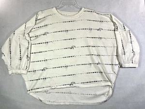 RARE VTG 80's Baggy Bodybuilding Sweatshirt JZ Paint Splatter Pump Cover RARE!! - Picture 1 of 12