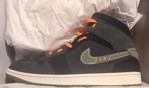 🔥Air Jordan 1 SE Craft Mid Anthracite Light Olive MINT💯 Men Sz 13🔥in OG Box✔️ - Picture 1 of 18
