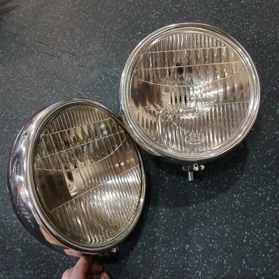 Faros comerciales Ford Modelo A 1930-1931 camioneta pickup lámpara de cabeza de acero camioneta AA  Foto 1 de 4