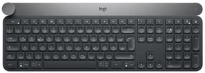 Logitech Craft Illuminated Wireless Keyboard, QWERTZ German Layout - Black Craft - Picture 1 of 10