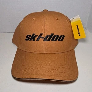 SKI-DOO CARAMELO UNISEX FIRMA GORRA AJUSTABLE SOMBRERO SKI-DOO GORRA DE BÉISBOL NUEVO - Imagen 1 de 3