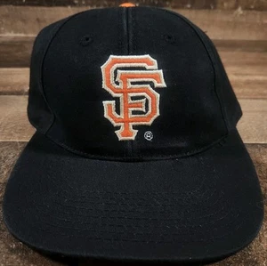Drew Pearson San Francisco Giants Strap Back Cap Black Script Adjustable - Bild 1 von 8