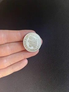 Blastoise Meiji Battle Coin Japanese Silver Metal Pokemon Nintendo Official - Picture 1 of 3