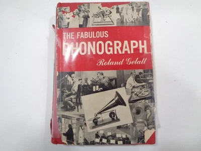 The Fabulous Phonograph by Roland Gelatt HBDJ 1955 1st Edition Record Player Foto 1 de 4