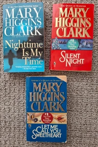 Lot of 3 Mary Higgins Clark Paperback Books Book Lot Mystery Suspense Thriller - Imagen 1 de 3