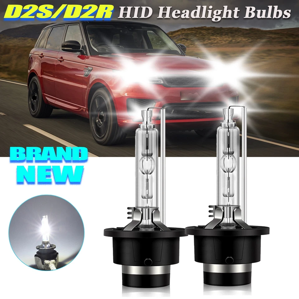 For Land Rover Range Rover Sport 2006-2009 D2S HID Headlight Bulbs High/Low Beam - Imagem 1 de 4