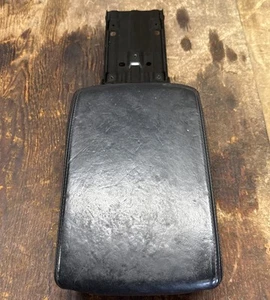 2004 - 2008 Acura TL Center Console Black Leather Lid Armrest OEM - Picture 1 of 7