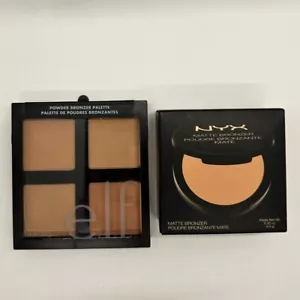 Lot of 2 BN unopened bronzers! elf powder bronzer palette and NYX Matte Bronzer - Picture 1 of 5