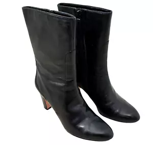 Cole Haan Harper Kurzstiefel Damen 6 B Schwarz Nappaleder Stiefel Vintage - Bild 1 von 14