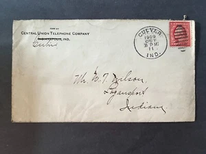 Central Union Telephone Company Indianapolis Indiana Culver Logansport Cover - Picture 1 of 2