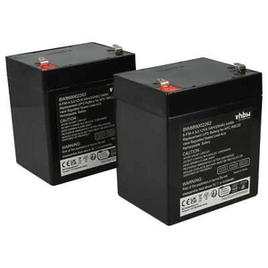 2 Batteries pour APC RBC30 RBC46 RBC43 RT1245 RBC 44 4500mAh 12V AGM - Afbeelding 1 van 9