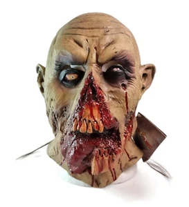 Zombie Tongue Latex Full Overhead Mask Ghoulish Productions High Quality BNWT - Picture 1 of 10