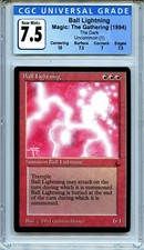 MTG Dark Ball Lightning CGC 7.5 NM+  Card Magic WOTC Amricons 5150