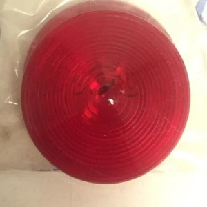 GROTE 90232 RED REPLACEMENT LENS, 4" DIAMETER - Picture 1 of 3