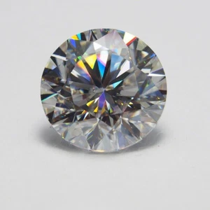 4.56 Carat Lab Grown CVD Diamond Round Cut GIA Certified E Color VS2 Clarity S3 - Picture 1 of 4